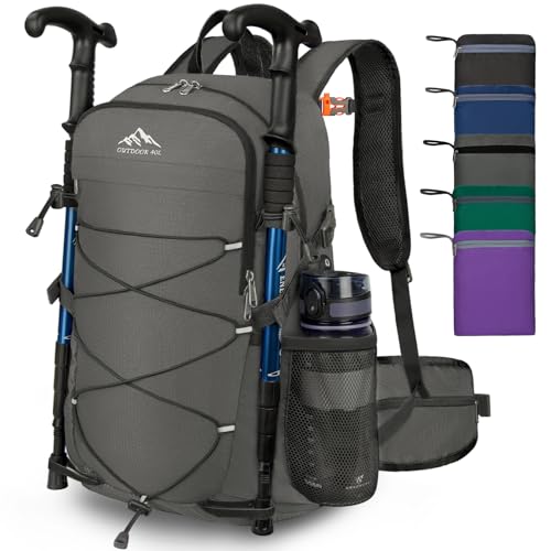 LUROON Wanderrucksack 40L Herren Damen...