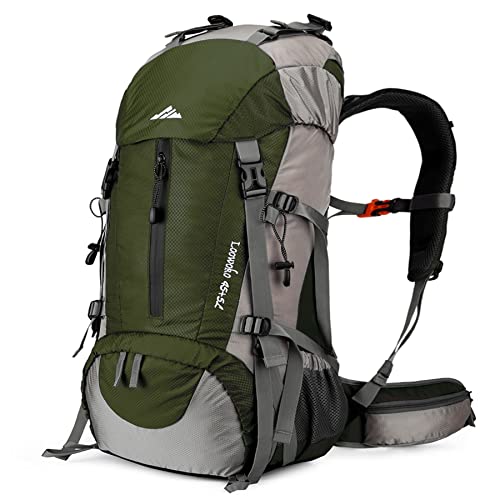 Loowoko Wanderrucksack 50L mit Regenschutz,...