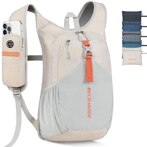 BECOJADDE 15L Wanderrucksack Herren Kleiner...