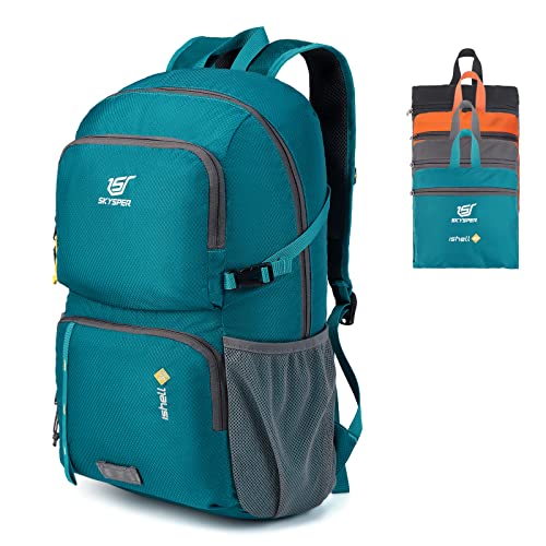 SKYSPER Ultraleichter Faltbarer Rucksack 30L...