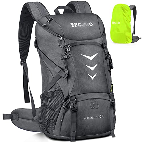 SPGOOD Wanderrucksack 40L/50L,Herren Damen...